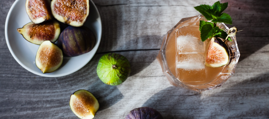 Feigen Cocktail Fig Whisky Smash Laphroaig Feige